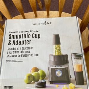 Smoothie cup & adapter